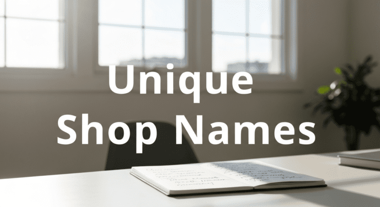 How to Choose a Memorable Shop Name Your Customers Will Love
