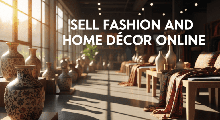 Sell Fashion and Home Décor Online: 10 Tips for India (2025)