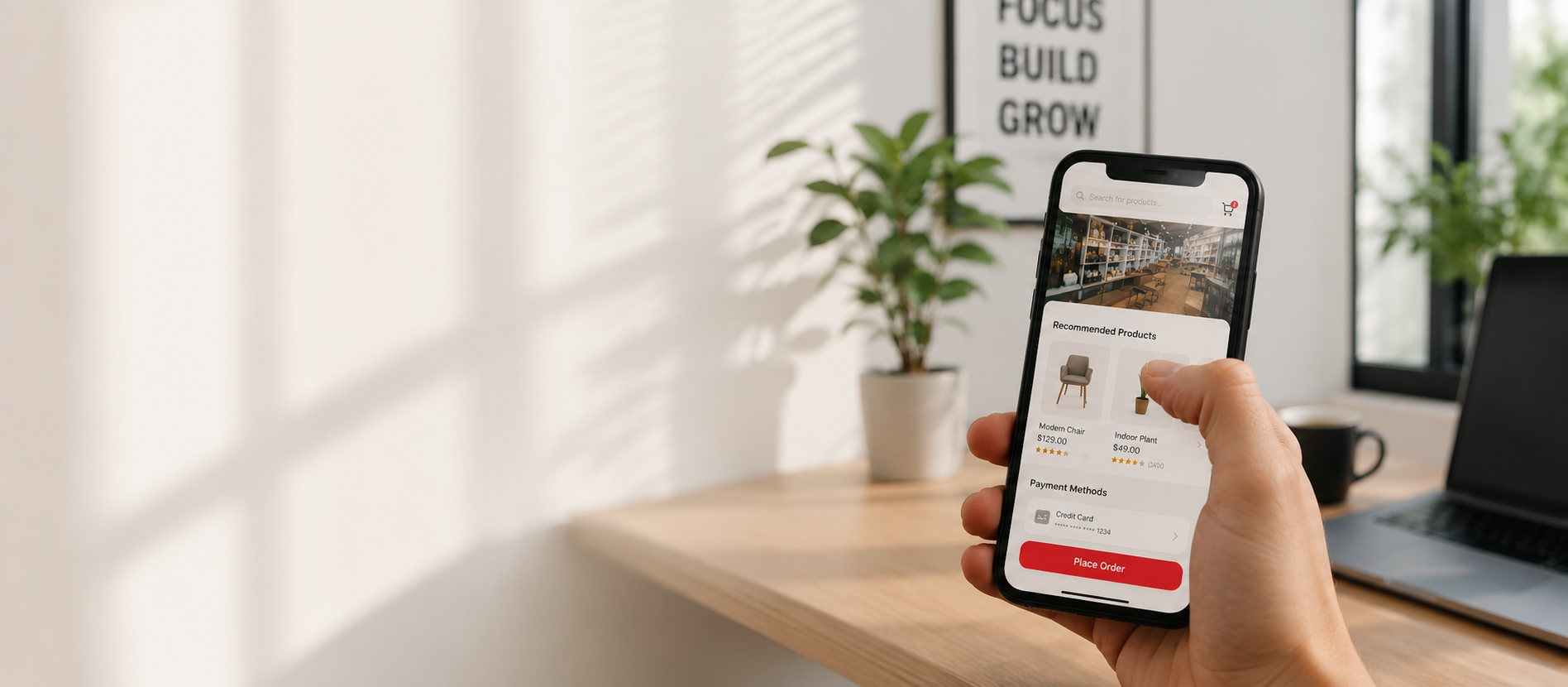 eCommerce app showcase